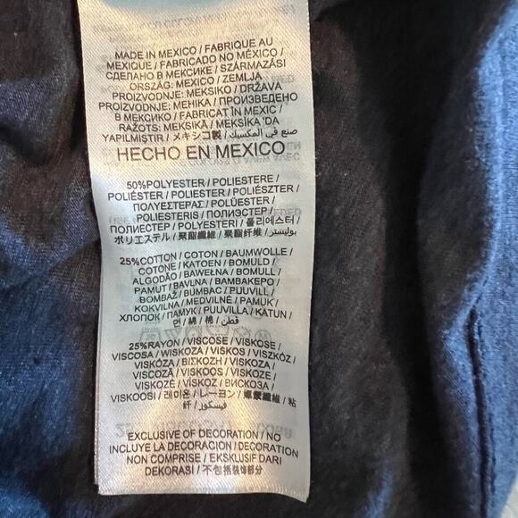 Nike Men's Chicago Bears Crew Neck Short Sleeve Blue Tee Size‎ M - Picture 6 of 6